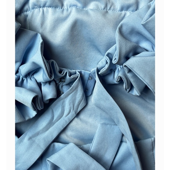 DO+BE Light Blue Ruffled Dress - Picture 3 of 5